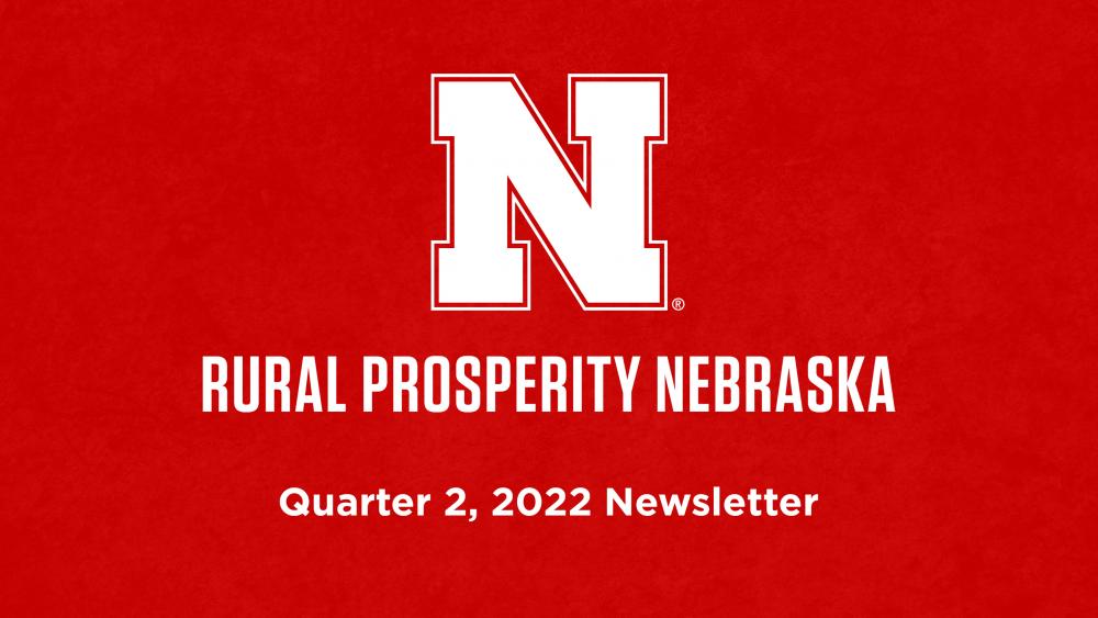 Community Engagement Rural Prosperity Nebraska